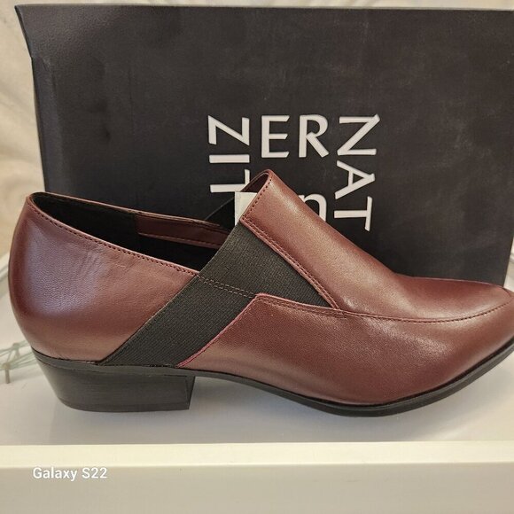 Naturalizer Boulder Slip-On Booties, "Cabernet Sauvignon" Leather, Women's 8.5 M - Picture 1 of 12